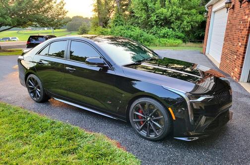 Black 2026 Cadillac CT4-V Blackwing