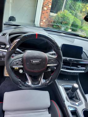Black 2026 Cadillac CT4-V Blackwing