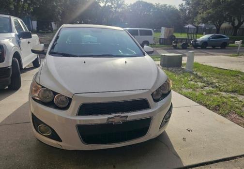 White 2012 Chevrolet Sonic 2LZ