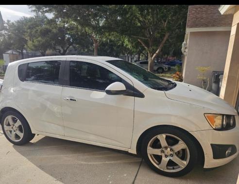 White 2012 Chevrolet Sonic 2LZ
