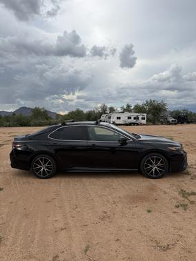 Black 2023 Toyota Camry SE