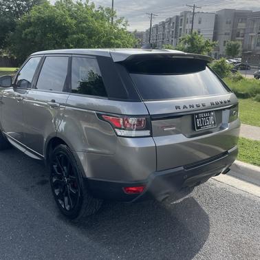 Gray 2017 Land Rover Range Rover Sport 5.0L Supercharged Dynamic