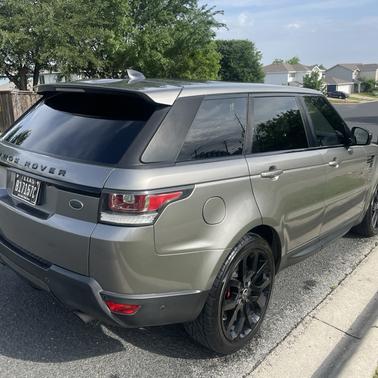 Gray 2017 Land Rover Range Rover Sport 5.0L Supercharged Dynamic