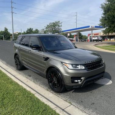 Gray 2017 Land Rover Range Rover Sport 5.0L Supercharged Dynamic