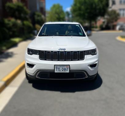 White 2017 Jeep Grand Cherokee Limited