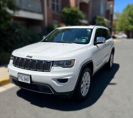 White 2017 Jeep Grand Cherokee Limited