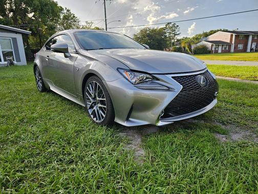 Silver 2017 Lexus RC 350 Base