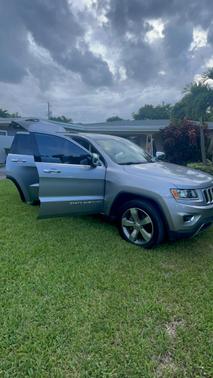 Silver 2016 Jeep Grand Cherokee Limited