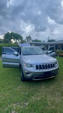Silver 2016 Jeep Grand Cherokee Limited