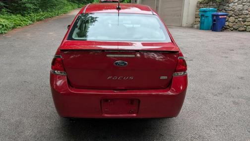 Red 2011 Ford Focus SES