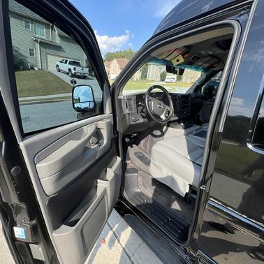 Black 2015 GMC Savana 2500 Upfitter
