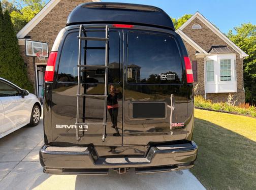Black 2015 GMC Savana 2500 Upfitter
