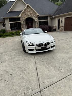 White 2017 BMW 640 i