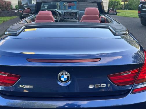Blue 2017 BMW 650 i xDrive
