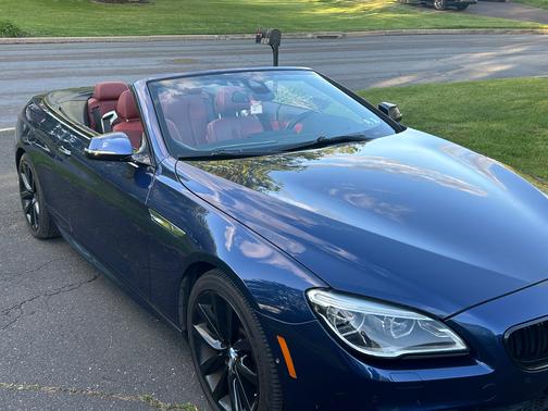 Blue 2017 BMW 650 i xDrive