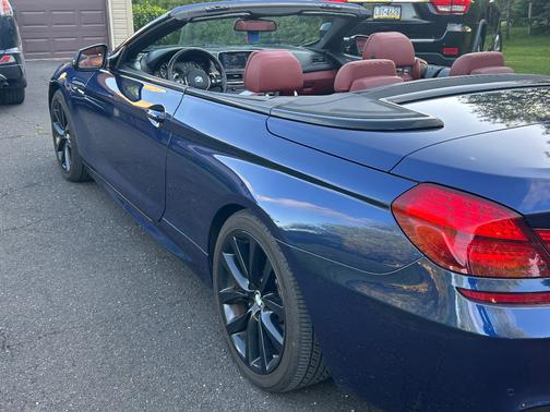 Blue 2017 BMW 650 i xDrive