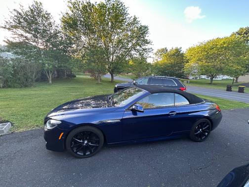 Blue 2017 BMW 650 i xDrive