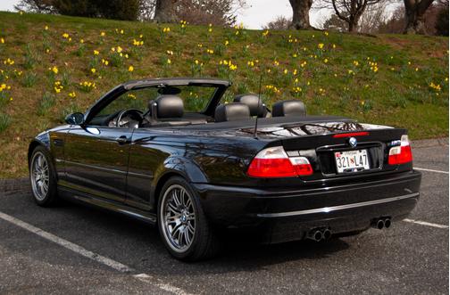 Black 2001 BMW M3 Base