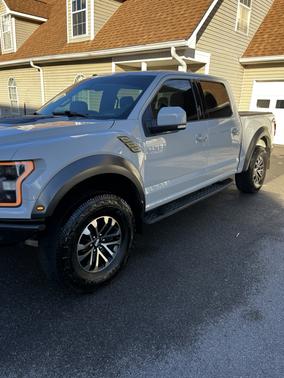 Gray 2017 Ford F-150 Raptor