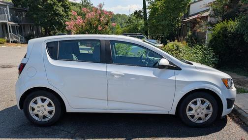 White 2016 Chevrolet Sonic LS