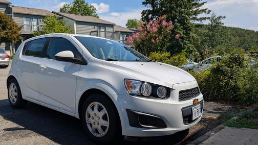White 2016 Chevrolet Sonic LS