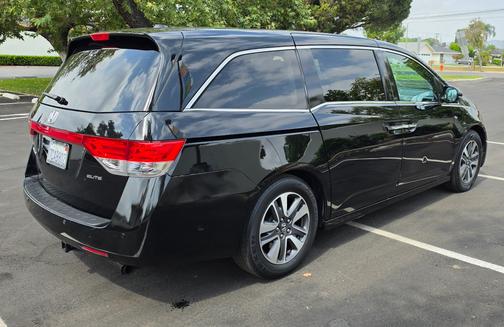 Black 2014 Honda Odyssey Touring Elite