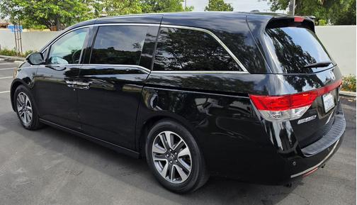 Black 2014 Honda Odyssey Touring Elite