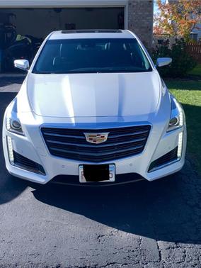 White 2017 Cadillac CTS 3.6L Twin Turbo Vsport