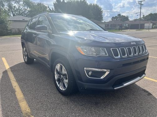Blue 2020 Jeep Compass Limited