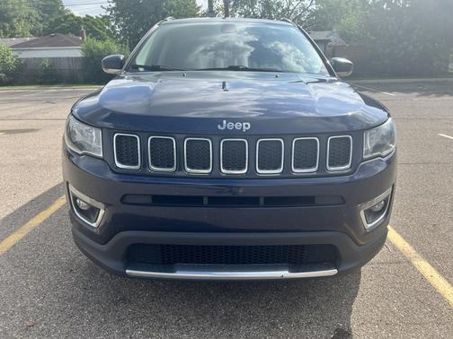 Blue 2020 Jeep Compass Limited