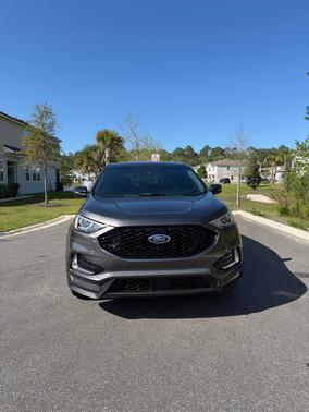 Gray 2019 Ford Edge ST
