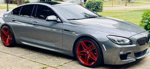Gray 2014 BMW 650 Gran Coupe i xDrive