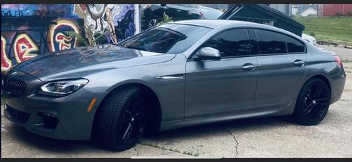 Gray 2014 BMW 650 Gran Coupe i xDrive