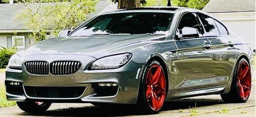 Gray 2014 BMW 650 Gran Coupe i xDrive