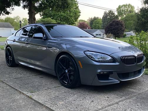 Gray 2014 BMW 650 Gran Coupe i xDrive