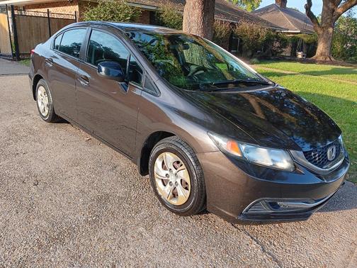 Brown 2014 Honda Civic LX