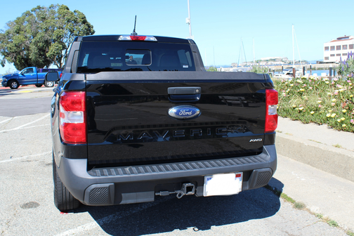 Black 2022 Ford Maverick XLT