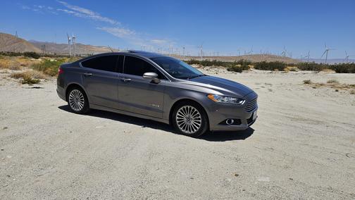 Gray 2013 Ford Fusion Hybrid Titanium
