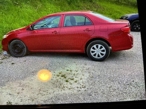 Red 2010 Toyota Corolla LE