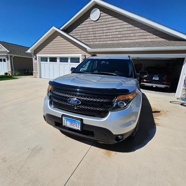 Silver 2015 Ford Explorer Sport