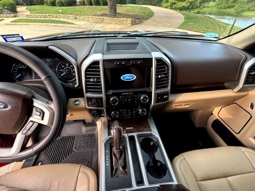 Red 2018 Ford F-150 Lariat