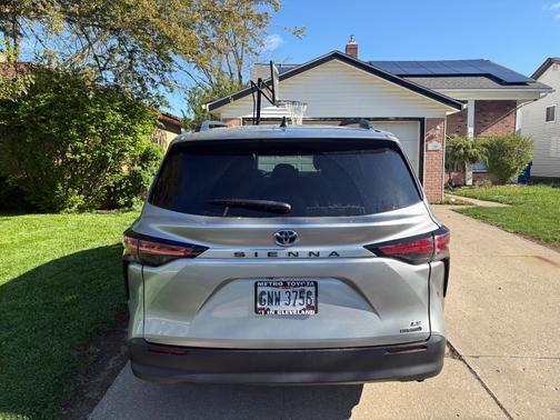 Silver 2021 Toyota Sienna LE 8 Passenger
