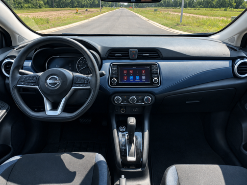 Gray 2025 Nissan Versa SV