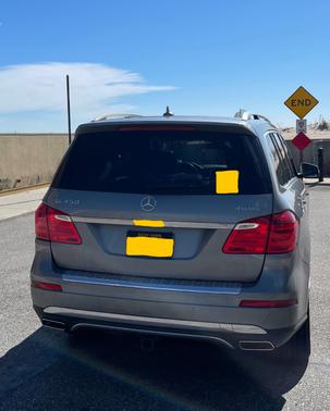 Gray 2015 Mercedes-Benz GL-Class GL 450 4MATIC