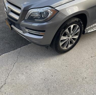 Gray 2015 Mercedes-Benz GL-Class GL 450 4MATIC