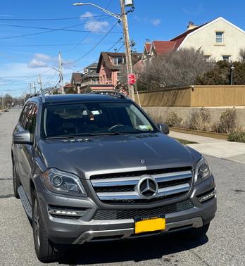 Gray 2015 Mercedes-Benz GL-Class GL 450 4MATIC
