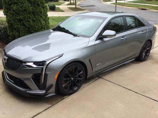Silver 2023 Cadillac CT4-V Blackwing