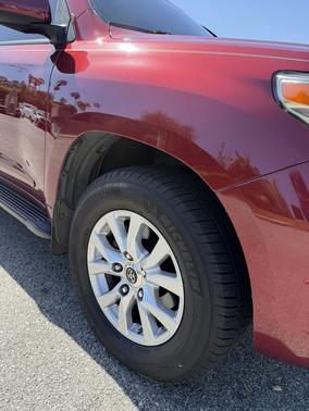 Red 2008 Toyota Land Cruiser Base