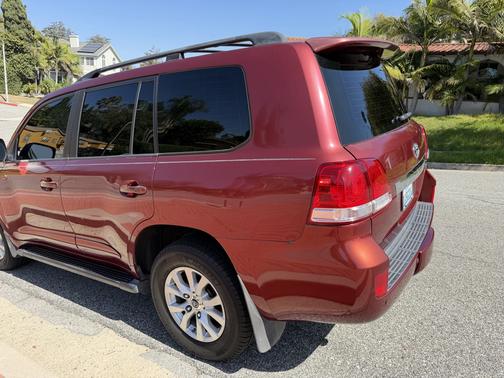 Red 2008 Toyota Land Cruiser Base