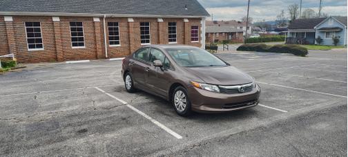 Brown 2012 Honda Civic LX